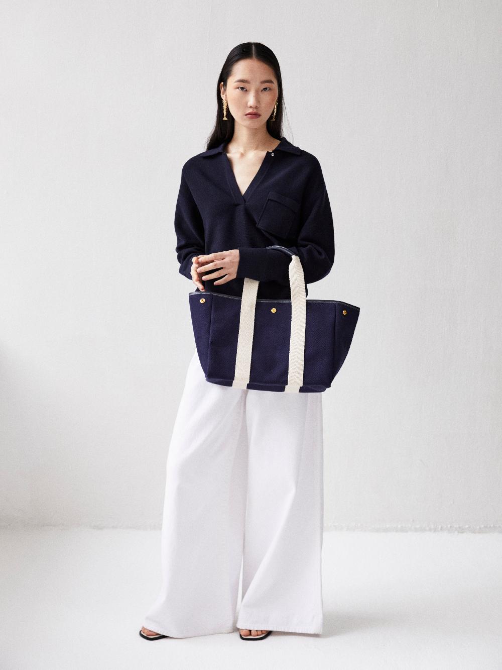 Rue De Verneuil TRAVERSÉE M - VERNEUIL CANVAS NAVY