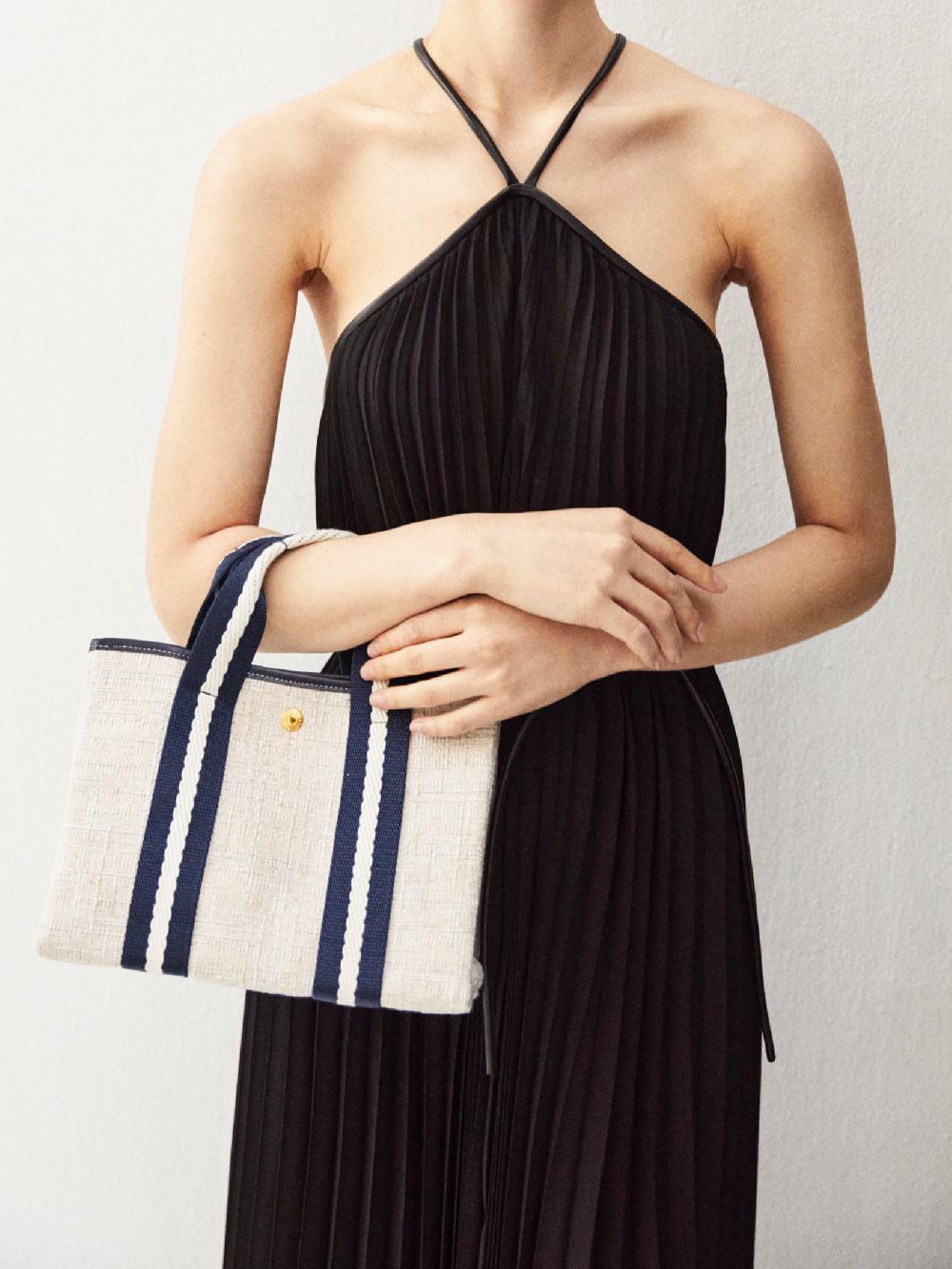 Rue De Verneuil TRAVERSÉE S - SUMMER TWEED ROPE NAVY