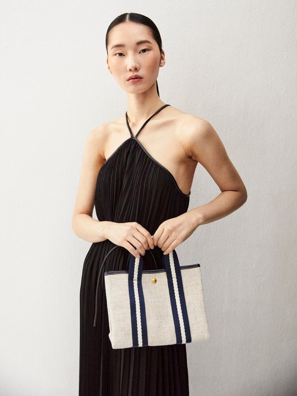 Rue De Verneuil TRAVERSÉE S - SUMMER TWEED ROPE NAVY