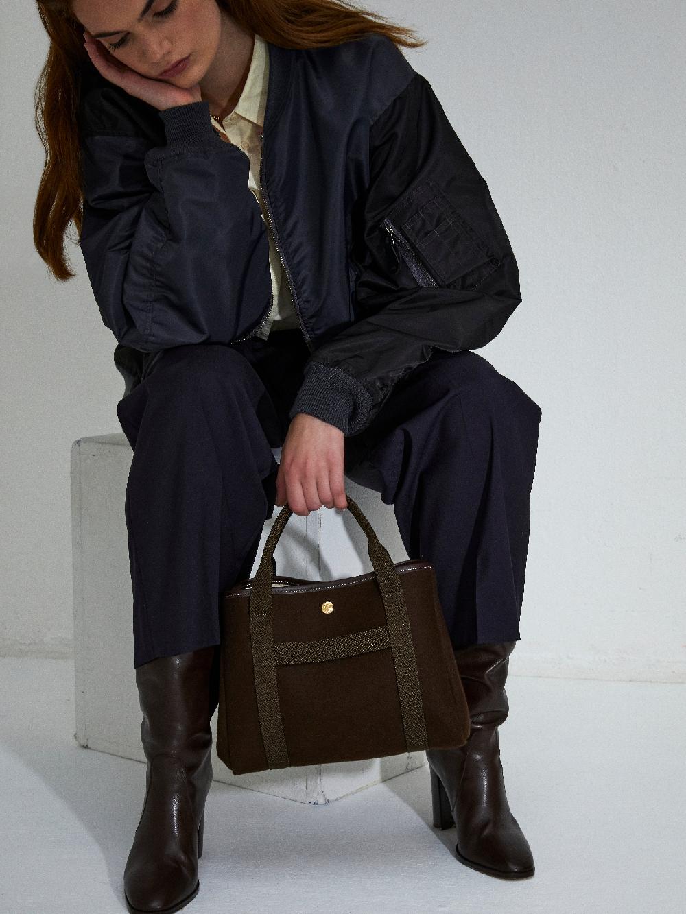 Rue De Verneuil TRAVERSÉE S - WHIP CHOCOLATE FLANNEL