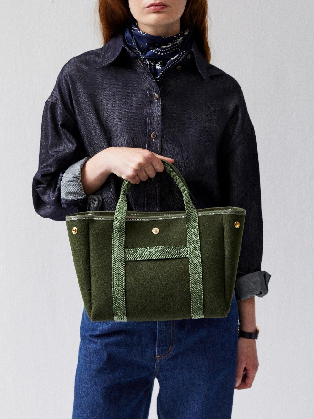 Rue De Verneuil TRAVERSÉE S - WHIP OLIVE FLANNEL