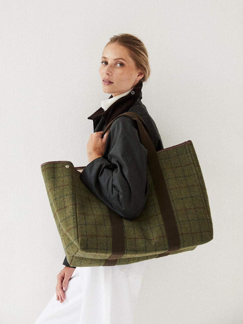 Rue De Verneuil TRAVERSÉE XL - HUNTING TWEED KHAKI