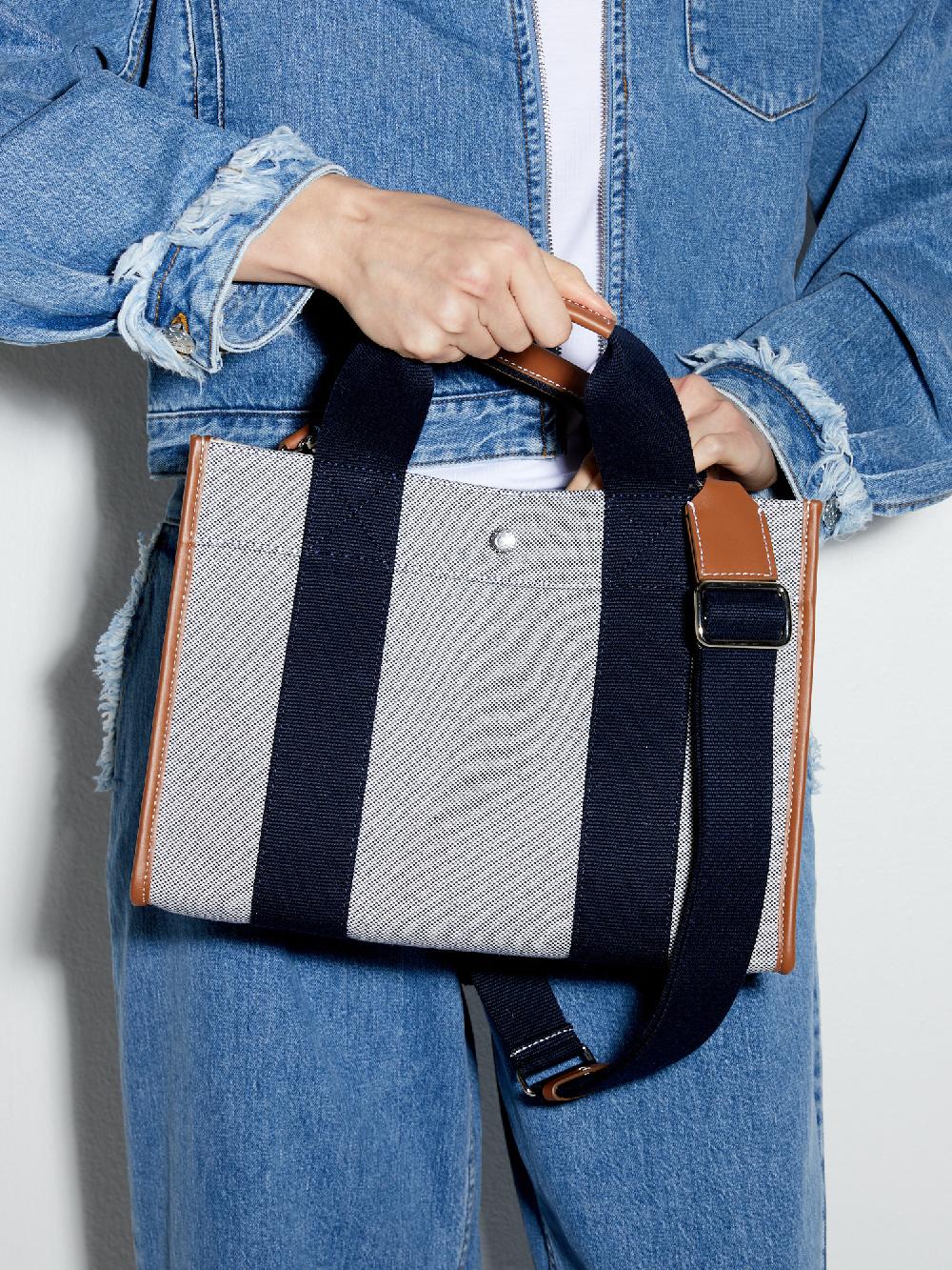 Rue De Verneuil TRAVELLER BAG MEDIUM - Oxford - Bleu Marine