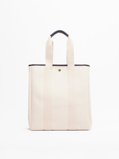 rue de verneuil TRAVERSÉE HIGH - VERNEUIL CANVAS NATURAL/BLACK