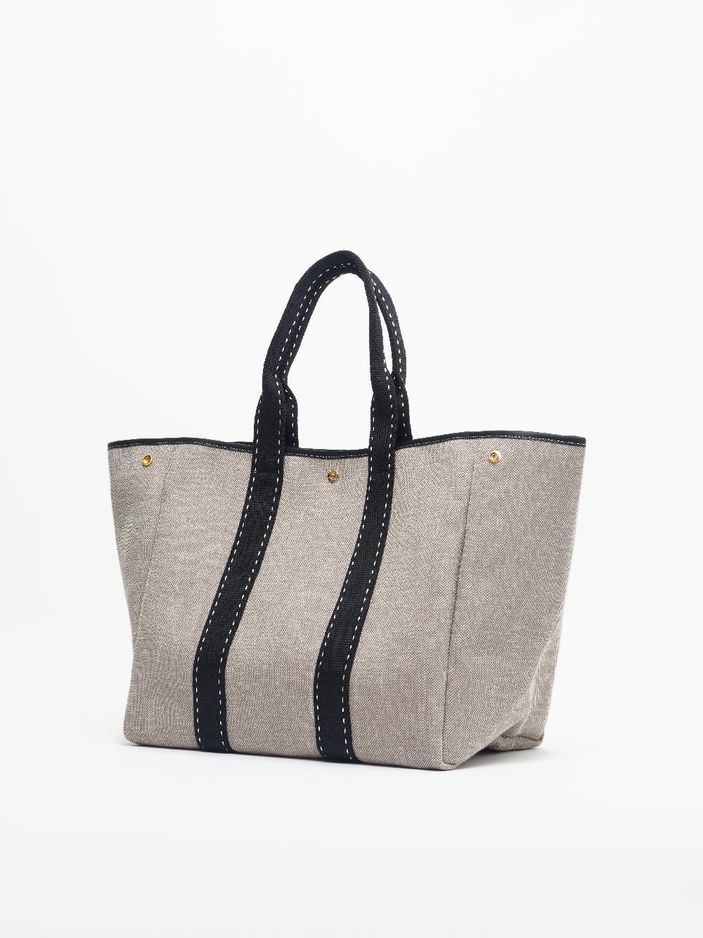Rue De Verneuil TRAVERSÉE L - GREY LINEN BLACK SELLIER
