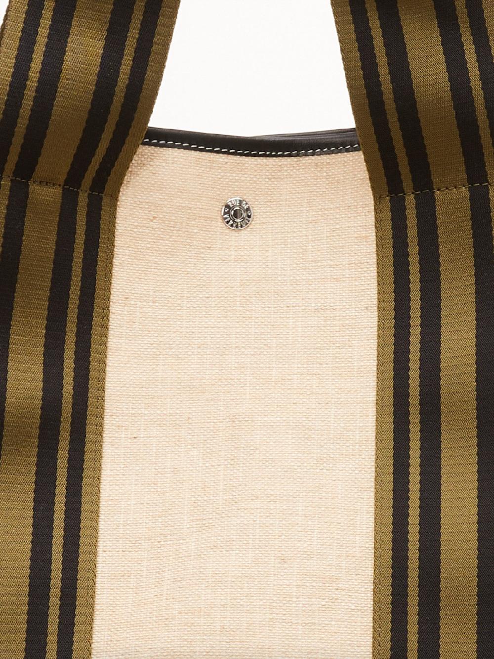 Rue De Verneuil TRAVERSÉE L - LINEN CREAM EQUESTRIAN KHAKI