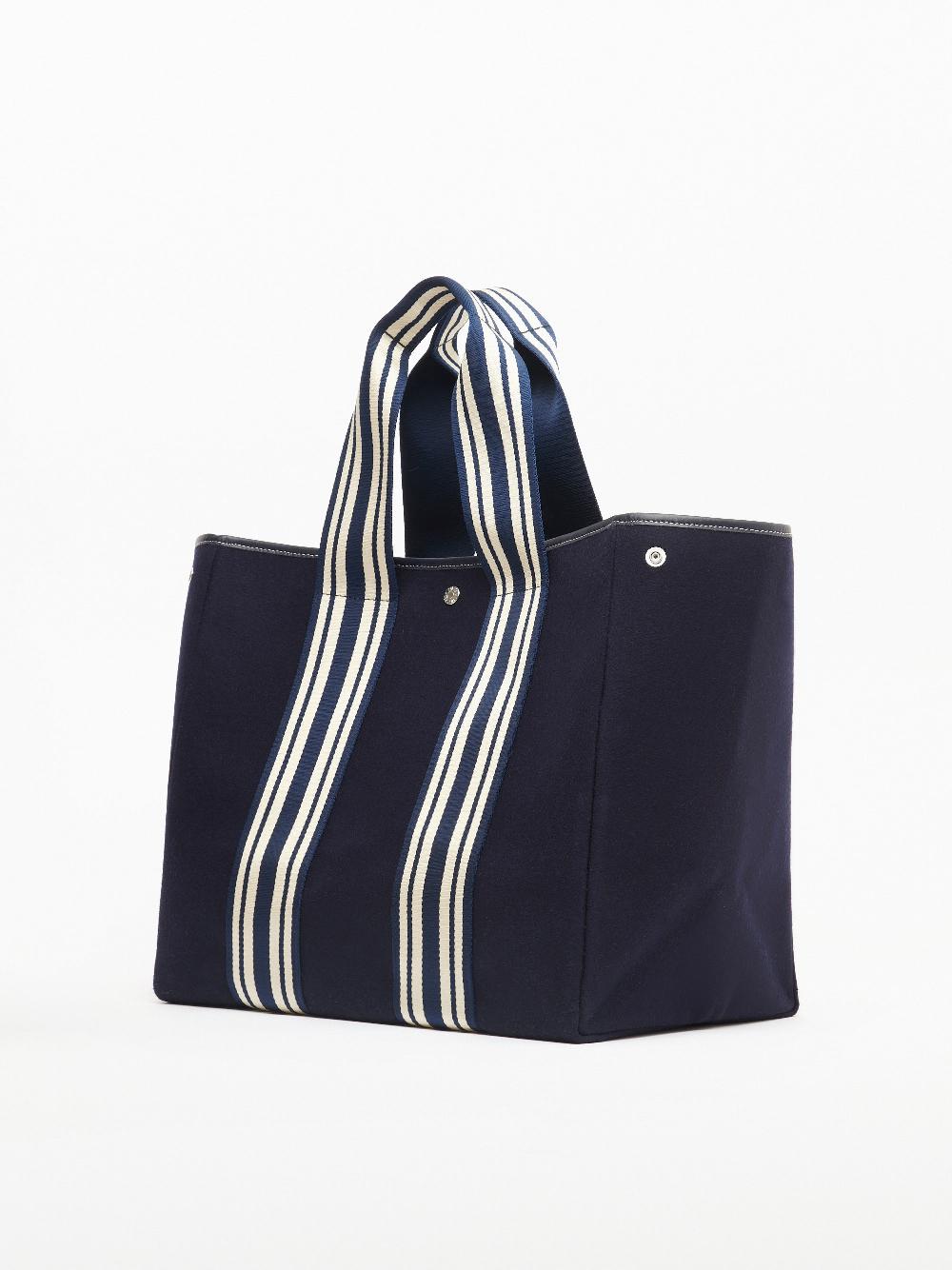 Rue De Verneuil TRAVERSÉE L - NAVY EQUESTRIAN FLANNEL