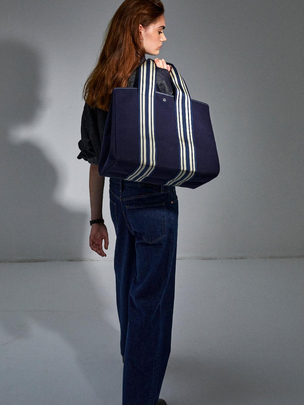 rue de verneuil TRAVERSÉE L - NAVY EQUESTRIAN FLANNEL