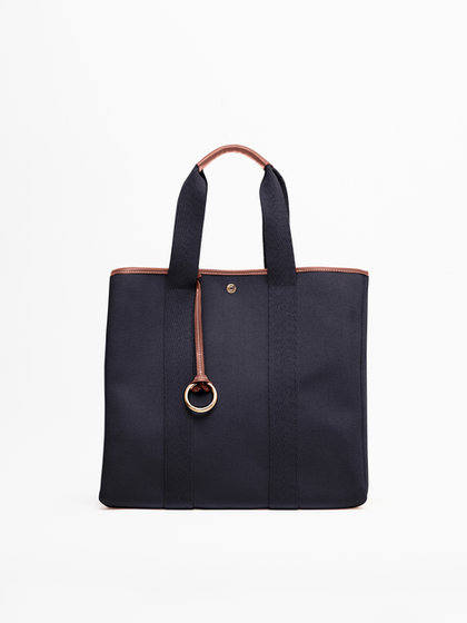 rue de verneuil TRAVERSÉE L - VERNEUIL CANVAS BLACK SS25