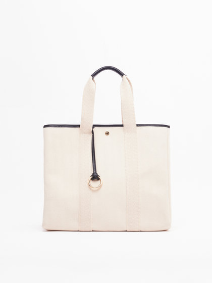 rue de verneuil TRAVERSÉE L - VERNEUIL CANVAS NATURAL/BLACK