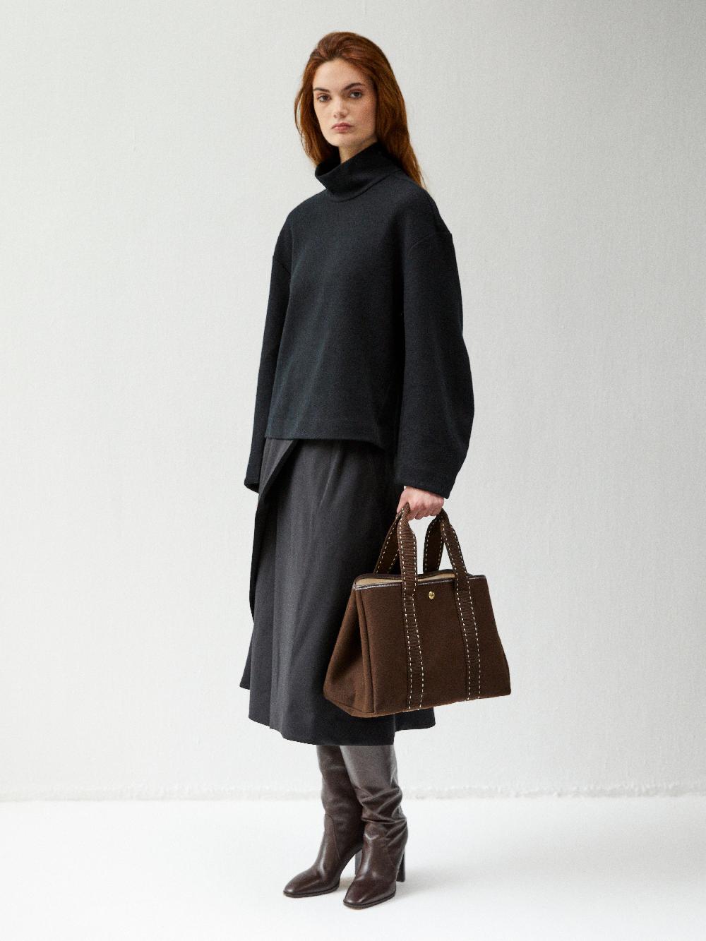 Rue De Verneuil TRAVERSÉE M - CHOCOLAT SELLIER FLANNEL