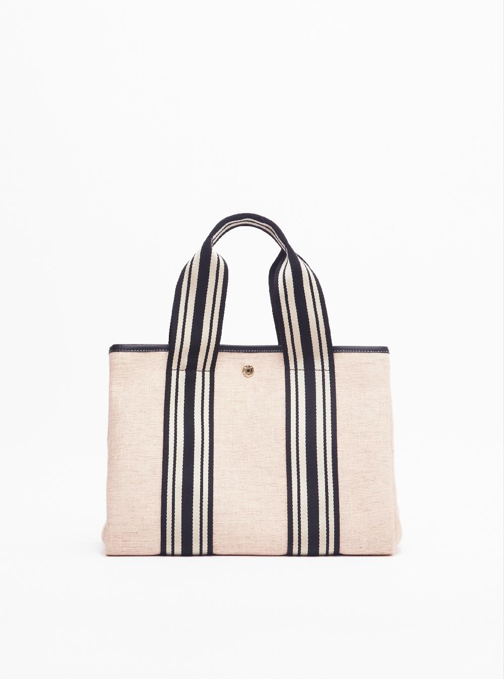 rue de verneuil TRAVERSÉE M - LINEN CREAM EQUESTRIAN BLACK