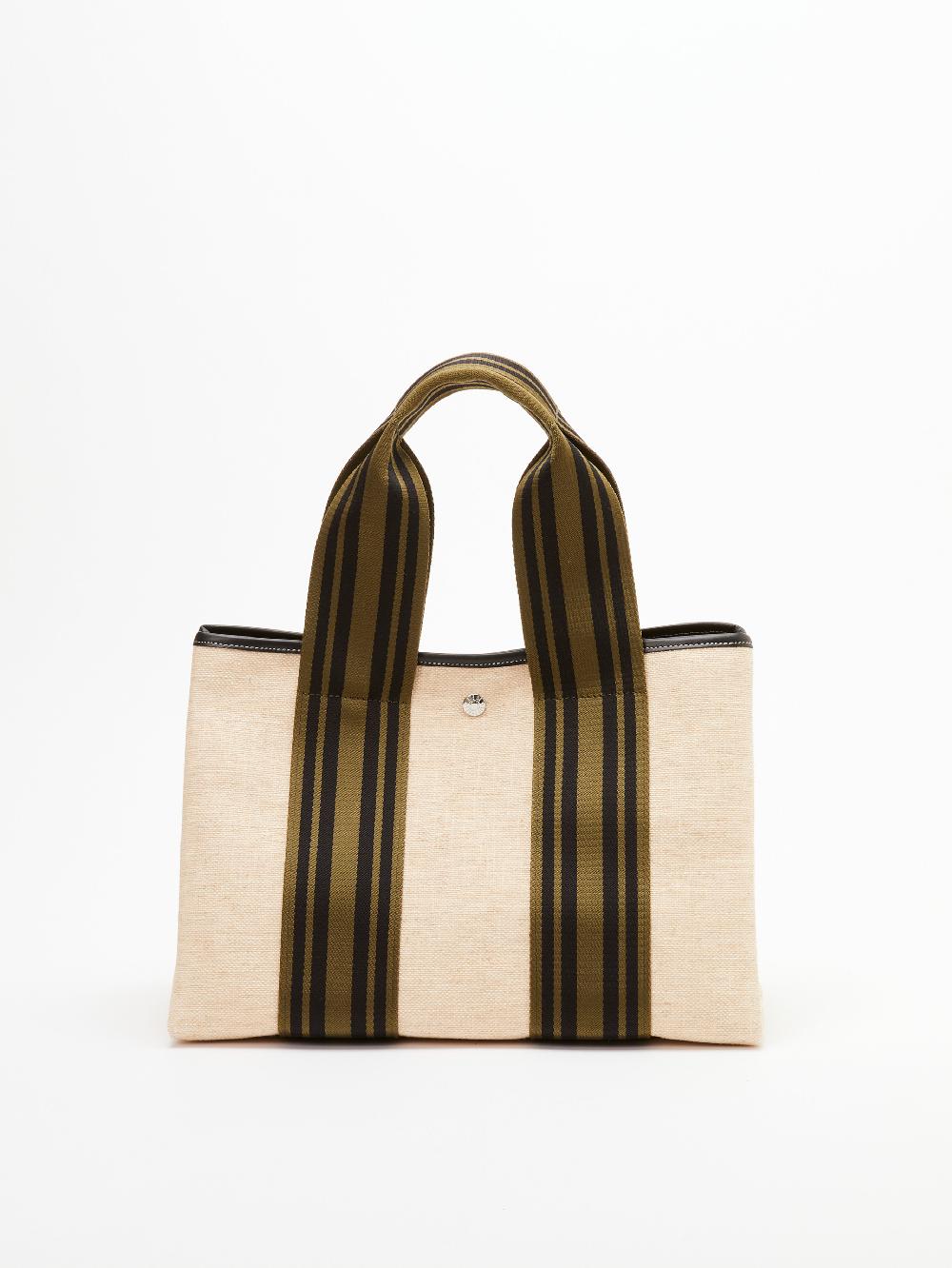 Rue De Verneuil TRAVERSÉE M - LINEN CREAM EQUESTRIAN KHAKI