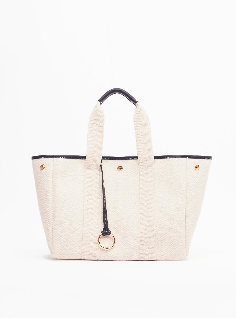 Rue De Verneuil TRAVERSÉE M - VERNEUIL CANVAS NATURAL/BLACK