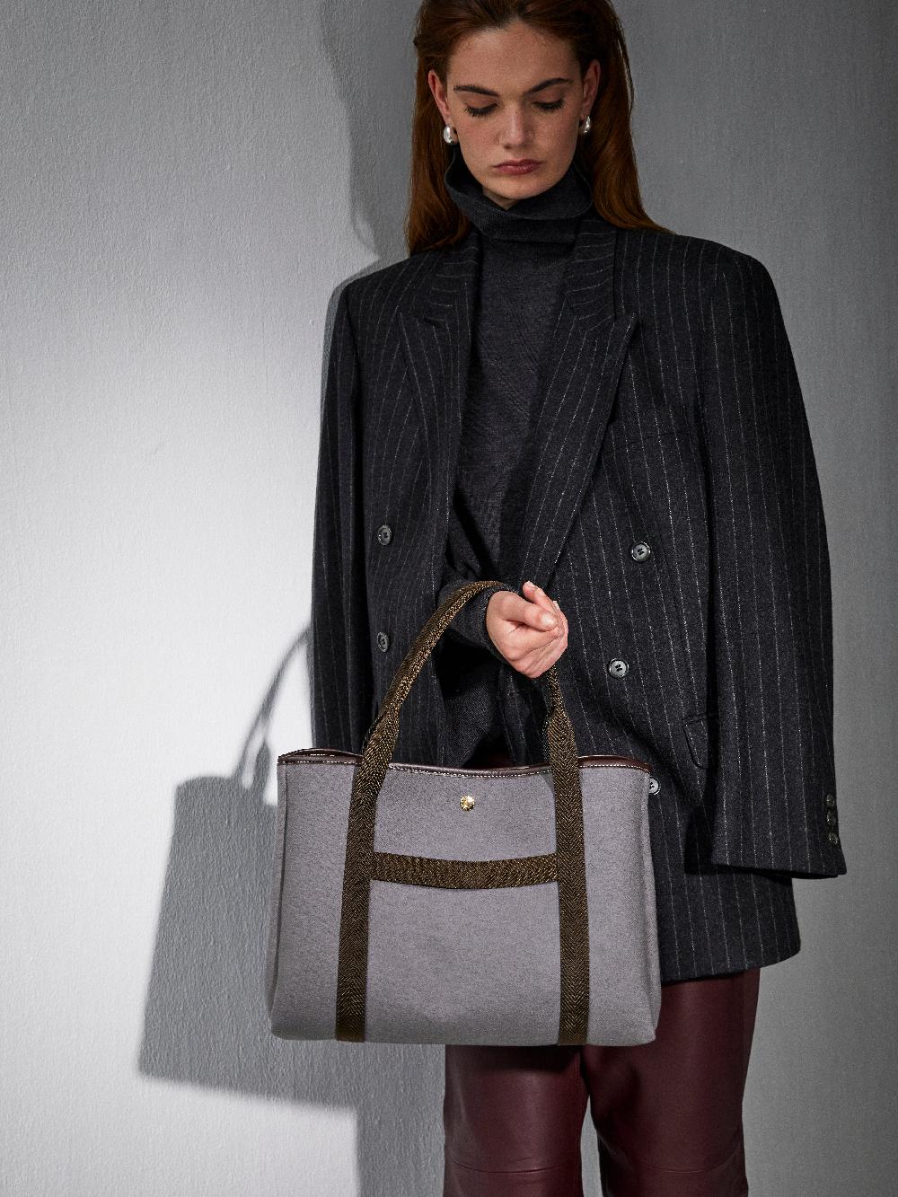 Rue De Verneuil TRAVERSÉE M - WHIP PEARL GREY FLANNEL