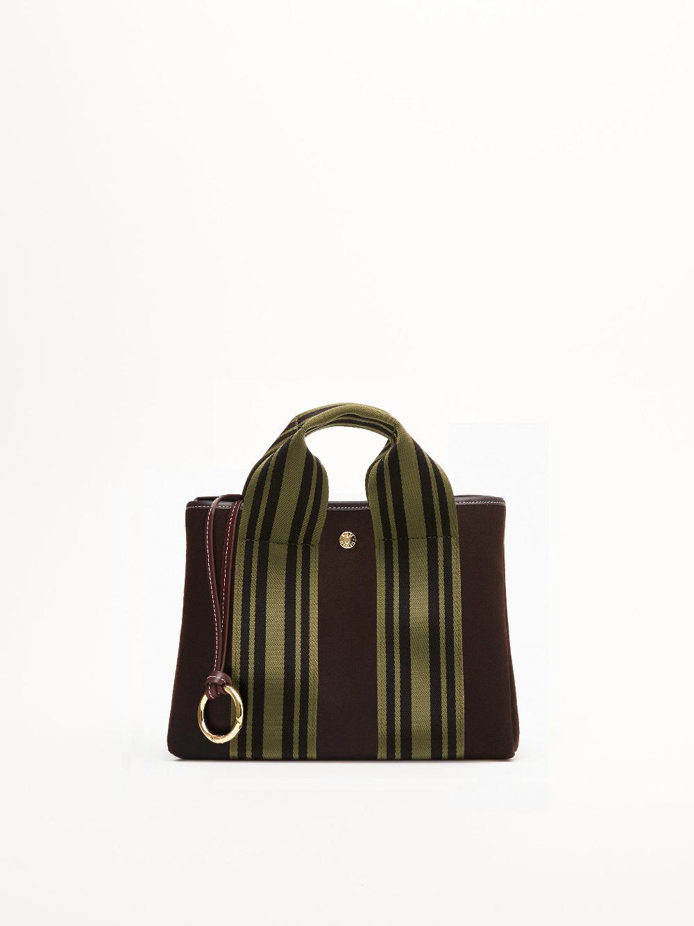 rue de verneuil TRAVERSÉE S - OLIVE EQUESTRIAN CHOCOLATE FLANNEL