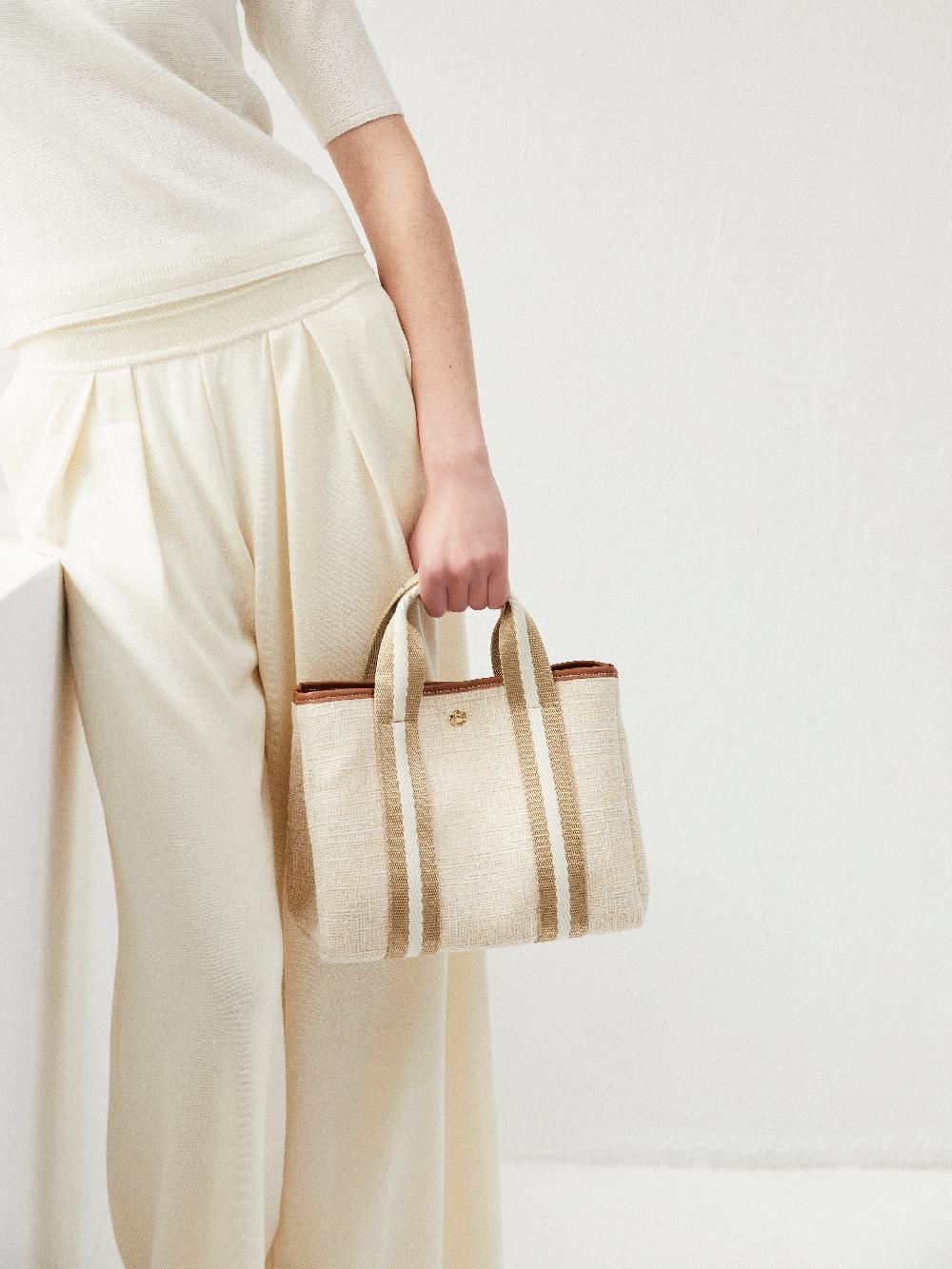 Rue De Verneuil TRAVERSÉE S - SUMMER TWEED ROPE BEIGE