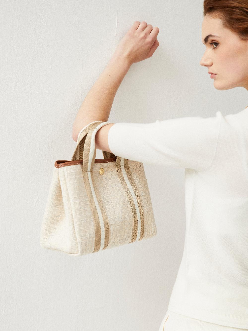 Rue De Verneuil TRAVERSÉE S - SUMMER TWEED ROPE BEIGE