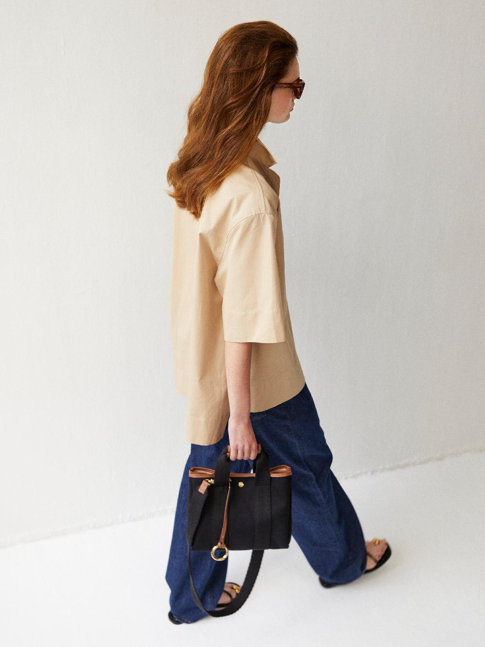 rue de verneuil TRAVERSÉE S - VERNEUIL CANVAS BLACK SS25