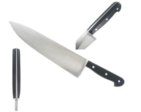 sabatier ABATTRE 30 cm Canadien - INOX - MANCHE PLASTIQUE Ref 905 Sabatier - ANCINOXABATTRE30