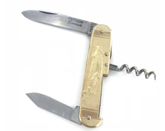 Sabatier Berger - Moutons - 3 Pièces (2 Lames + Tirebouchon) Coursolle - Thiers - 17187