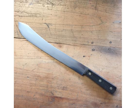 sabatier BOUCHER AMERICAIN 30 cm - Plate Semelle - Carbone - Manche Bois Ref 307 Sabatier - ANCBOUCHAMER30AO