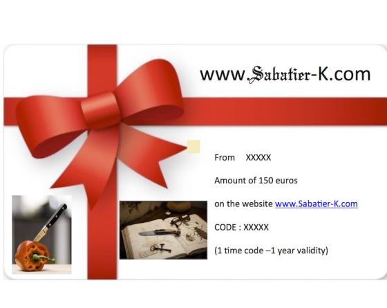 Sabatier Chèque Cadeau De 150 Euros Sabatier - Cuis150