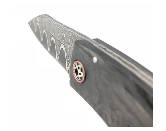 Sabatier Chomilier - Damas Sandwich Carbone De Paul Strand Platine Titane - Fibre De Carbone Chomilier - France - 33352