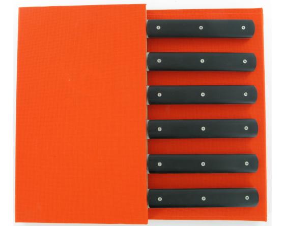 sabatier Coffret 6 pièces - Français 9.47 Manche Noir Perceval - Thiers - 16132