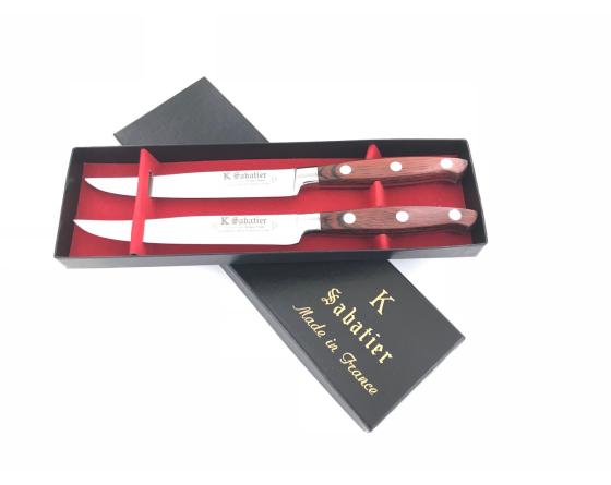 sabatier Coffret de 2 Steaks 13 cm Sabatier - 2500ST13LCOA-2