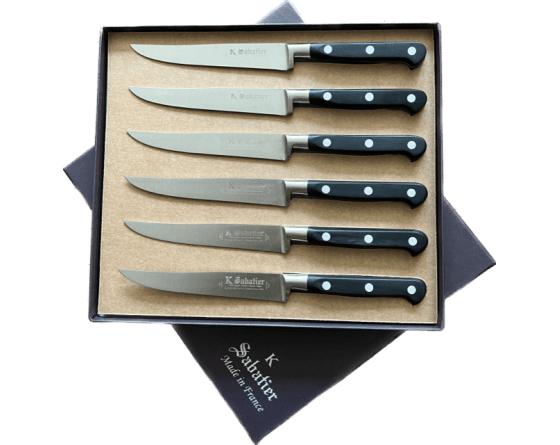 sabatier Coffret de 6 Steaks 13 cm Authentique Sabatier - 11106STEAKPOA