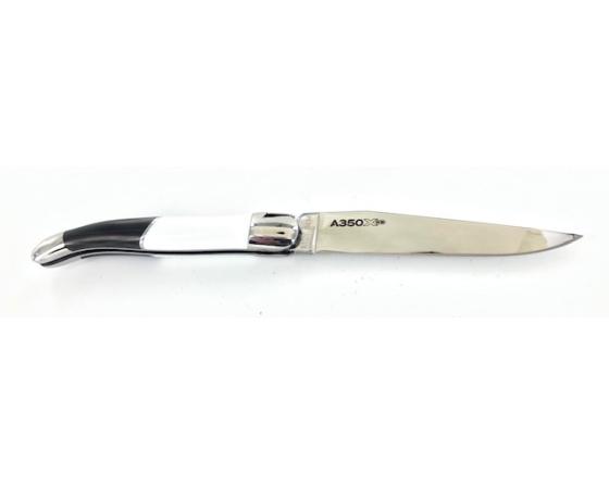 Sabatier Couteau Laguiole Airbus Manche En Fibre De Carbone - Acrylique Blanc Forge De Laguiole - 60245