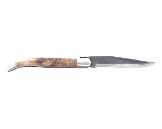 Sabatier Couteau Poche Laguiole Collection 12 Cm Lame Brut De Forge - Genévrier Forge De Laguiole - 60122