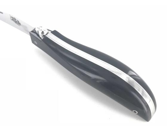 Sabatier Couteau Yan Pennor's Inox Manche En Acrylique Minéral Noir Forge De Laguiole - 60223