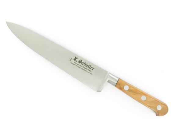sabatier Cuisine 20 cm - Acier Carbone - Manche Olivier Sabatier - AOC20OLIVIER