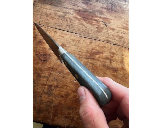 Sabatier Cuisine 23 Cm - Ancienne Forge - Manche Bois Noir - Carbone Ref 401 Sabatier - 401