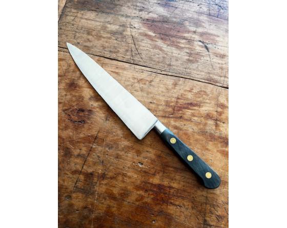 sabatier Cuisine 25 cm - Ancienne Forge - Manche Bois Noir - Ref 399 Sabatier - 399