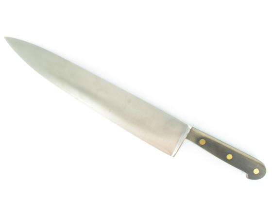 sabatier Cuisine 30 cm Canadien - INOX - Bois Noir Ref 910 Sabatier - ANCINOXCUIS30