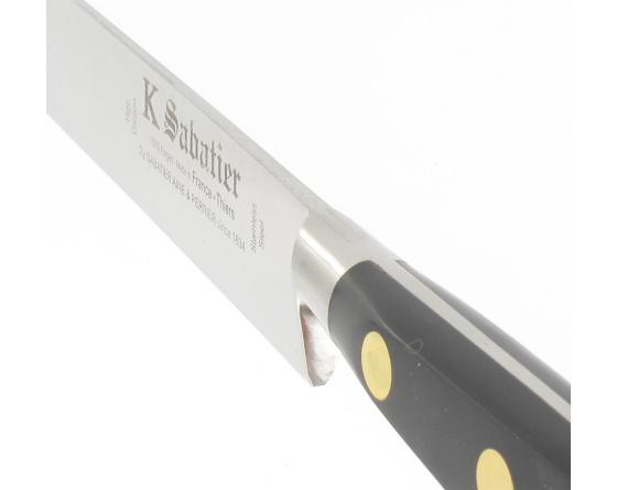 Sabatier Découper Yatagan 22 CM - Inox - RIVETS ALUMINIUM Sabatier - 1110DEC22NPOL