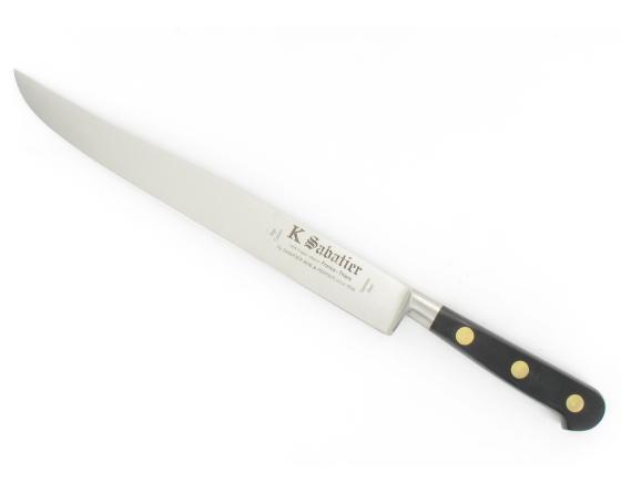 sabatier Découper Yatagan 22 CM - Inox - RIVETS ALUMINIUM Sabatier - 1110DEC22NPOL