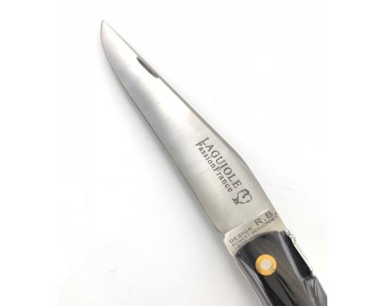 Sabatier Design Beillonnet MOF - Laguiole 12 Cm - Tire-bouchon - Corne De Buffle - Guilloché Beillonnet Robert Design - 86117