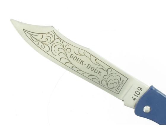 Sabatier Douk Douk 160 Inox - Manche Acier Couleur BLEU Douk Douk - Thiers (Cognet) - 20146B