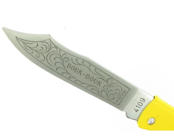 Sabatier Douk Douk 160 Inox - Manche Acier Couleur JAUNE Douk Douk - Thiers (Cognet) - 20146J
