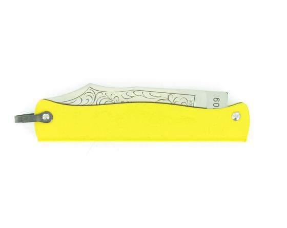 Sabatier Douk Douk 160 Inox - Manche Acier Couleur JAUNE Douk Douk - Thiers (Cognet) - 20146J