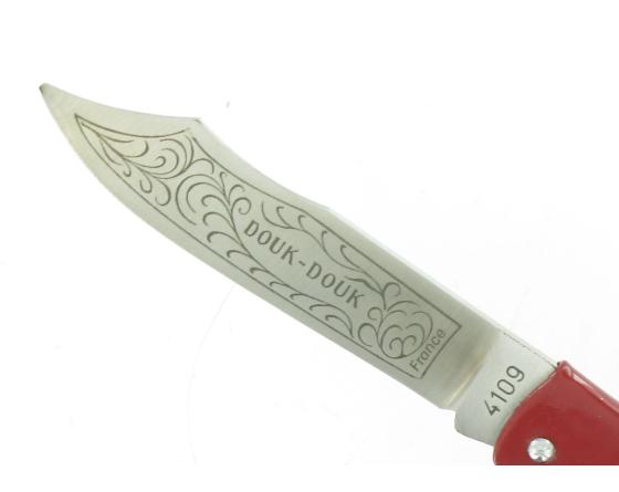 Sabatier Douk Douk 160 Inox - Manche Acier Couleur ROUGE Douk Douk - Thiers (Cognet) - 20146R