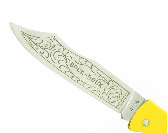 Sabatier Douk Douk 200 Inox - Manche Acier Couleur JAUNE Douk Douk - Thiers (Cognet) - 20112J