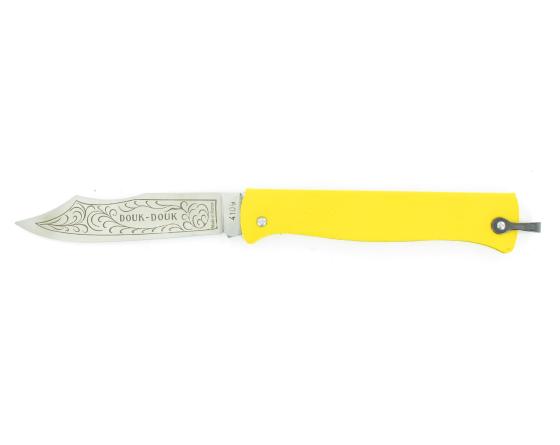 Sabatier Douk Douk 200 Inox - Manche Acier Couleur JAUNE Douk Douk - Thiers (Cognet) - 20112J