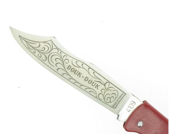 Sabatier Douk Douk 200 Inox - Manche Acier Couleur ROUGE Douk Douk - Thiers (Cognet) - 20112R