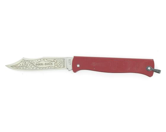 sabatier Douk Douk 200 Inox - Manche Acier Couleur ROUGE Douk Douk - Thiers (Cognet) - 20112R