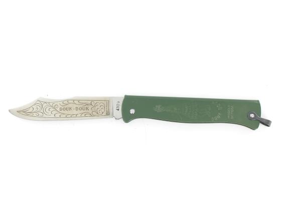 Sabatier Douk Douk 200 Inox - Manche Acier Couleur VERT Douk Douk - Thiers (Cognet) - 20112V